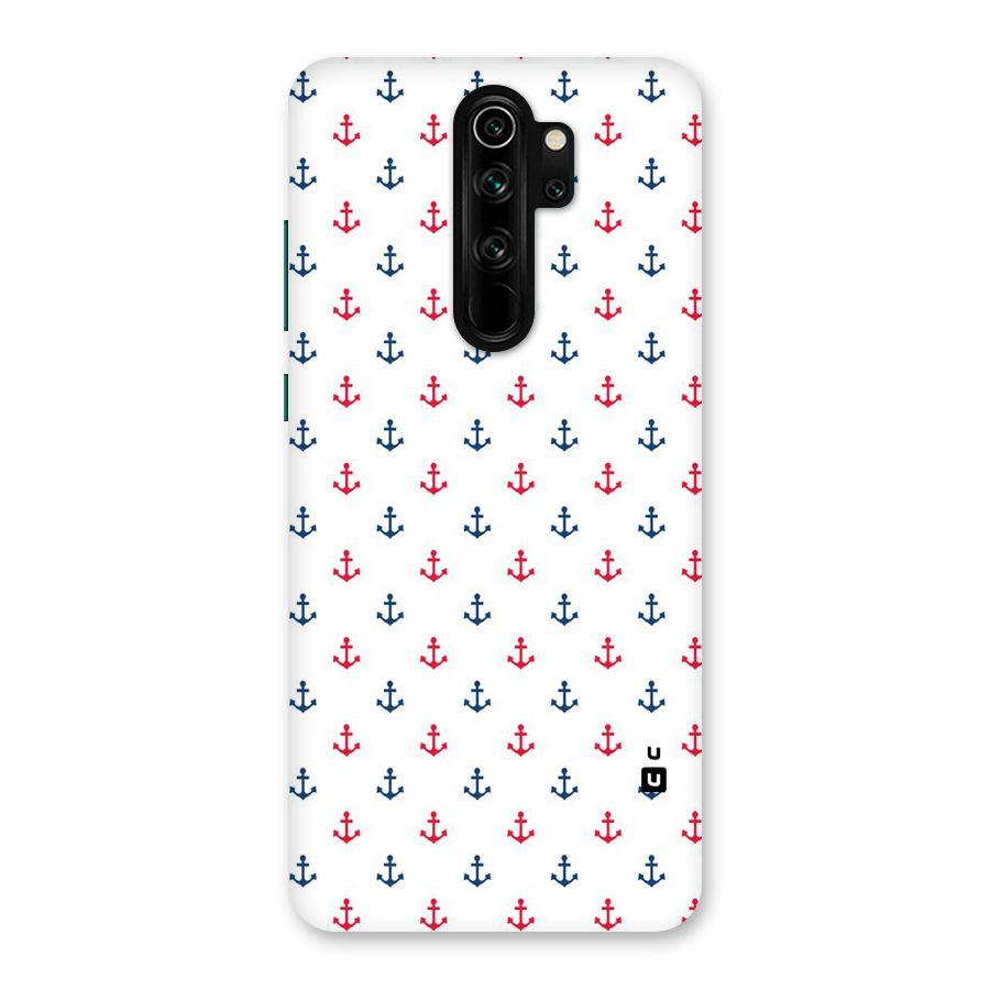 Minimal Anchor Pattern Back Case for Redmi Note 8 Pro