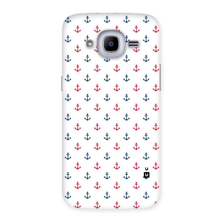 Minimal Anchor Pattern Back Case for Samsung Galaxy J2 2016