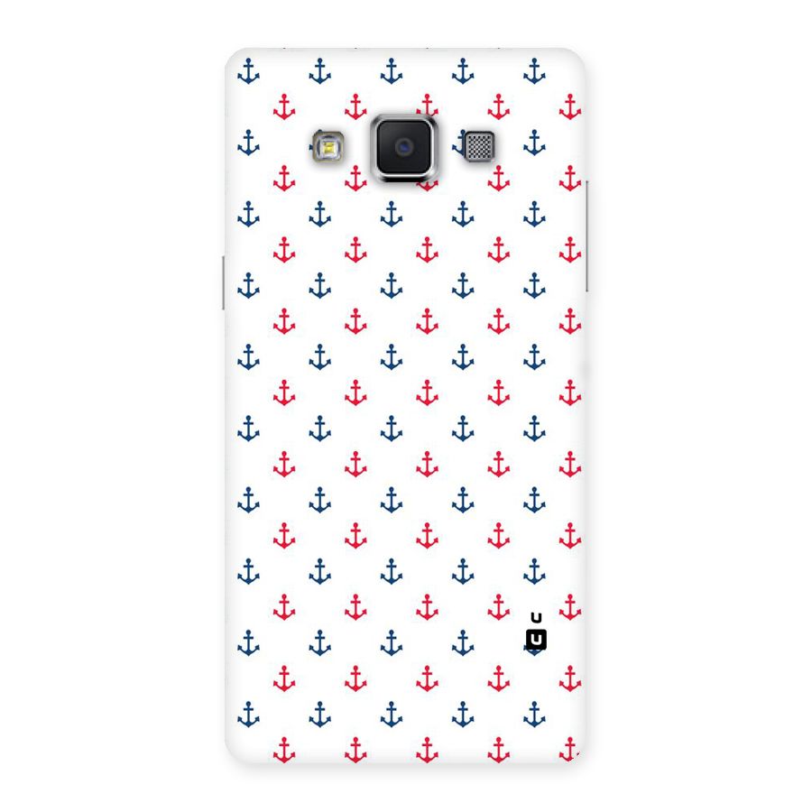 Minimal Anchor Pattern Back Case for Samsung Galaxy A5
