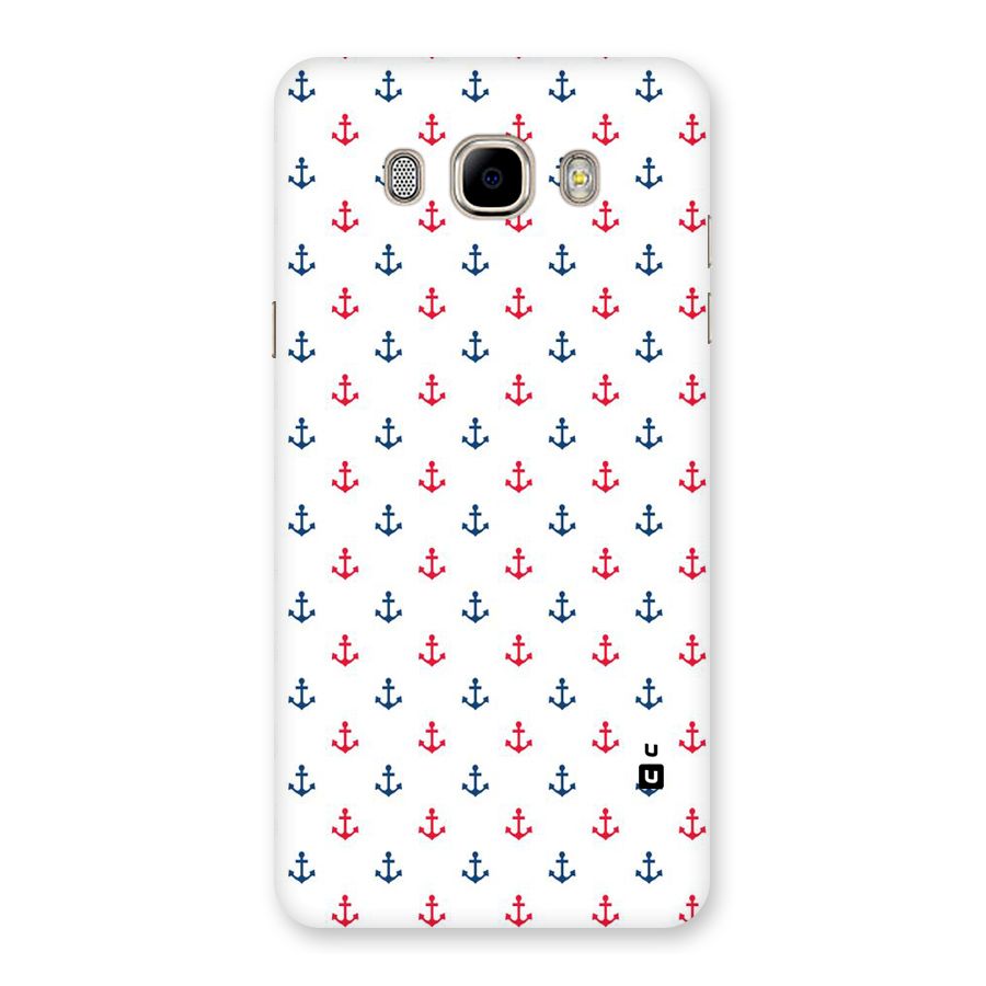 Minimal Anchor Pattern Back Case for Samsung Galaxy J7 2016