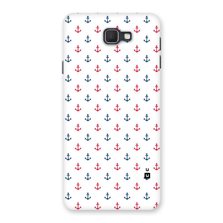 Minimal Anchor Pattern Back Case for Samsung Galaxy J7 Prime