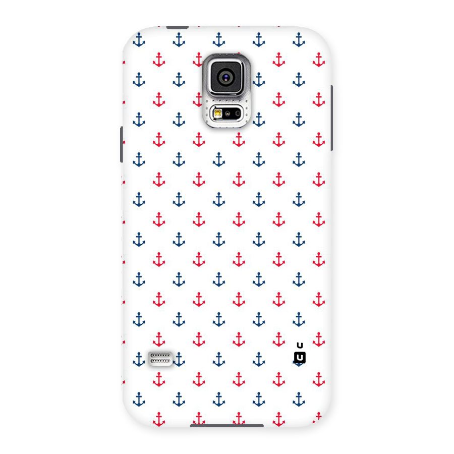 Minimal Anchor Pattern Back Case for Samsung Galaxy S5