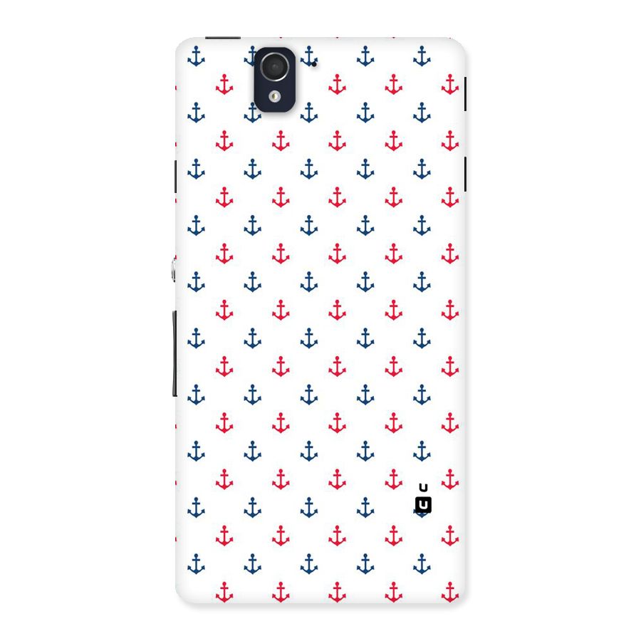 Minimal Anchor Pattern Back Case for Sony Xperia Z