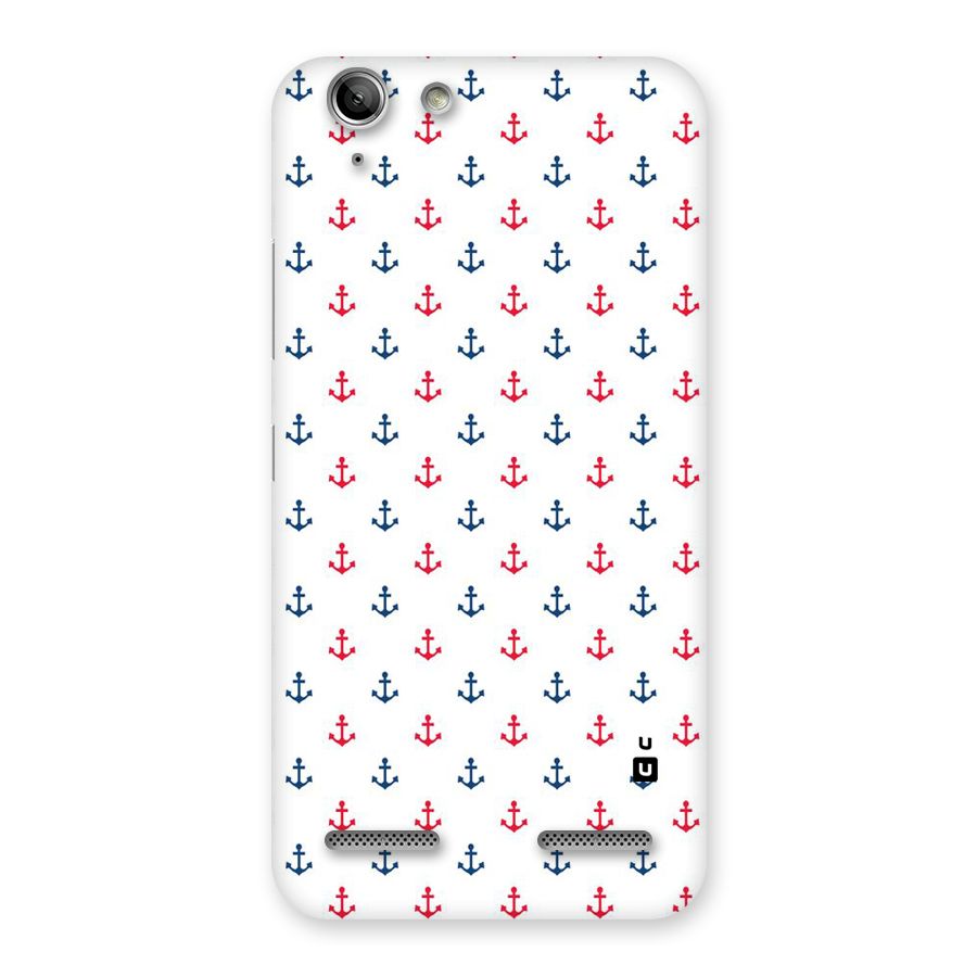 Minimal Anchor Pattern Back Case for Vibe K5 Plus
