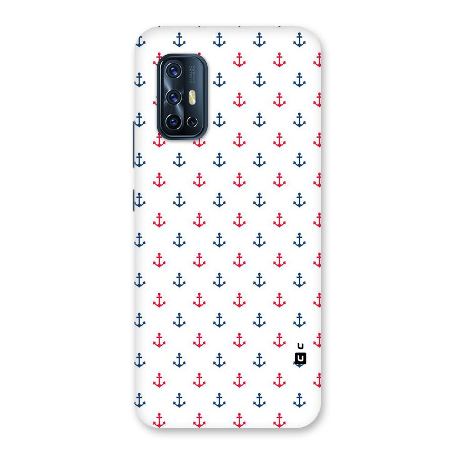 Minimal Anchor Pattern Back Case for Vivo V17