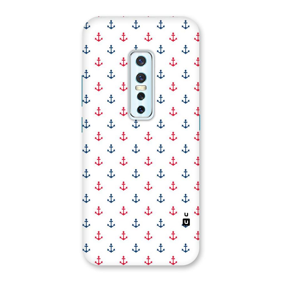 Minimal Anchor Pattern Back Case for Vivo V17 Pro