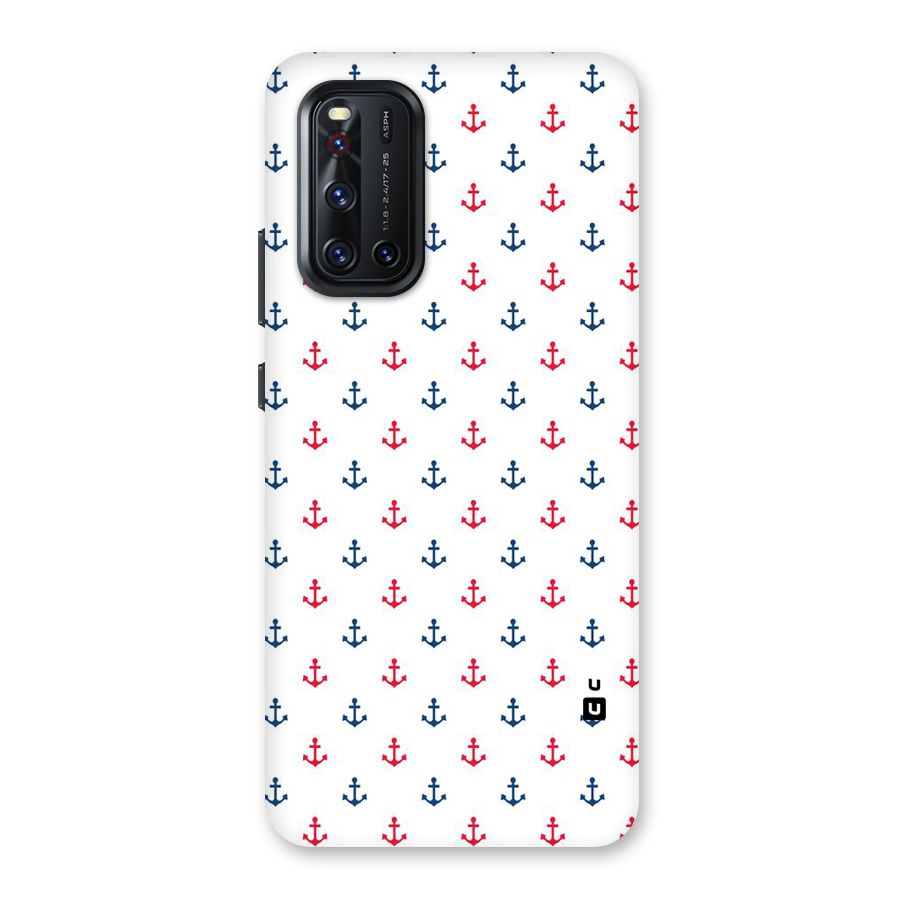 Minimal Anchor Pattern Back Case for Vivo V19