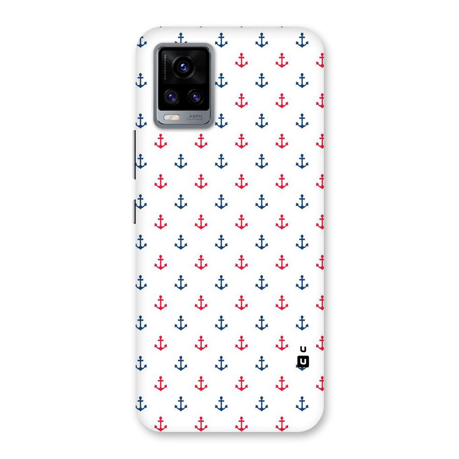 Minimal Anchor Pattern Back Case for Vivo V20