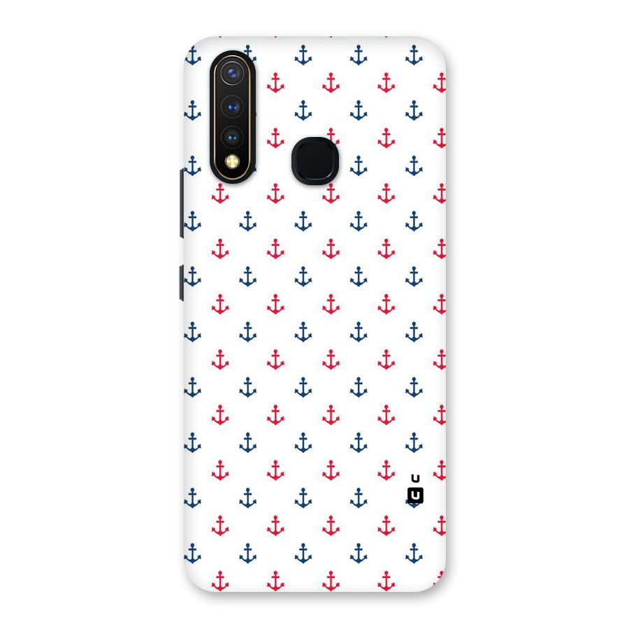 Minimal Anchor Pattern Back Case for Vivo Y19