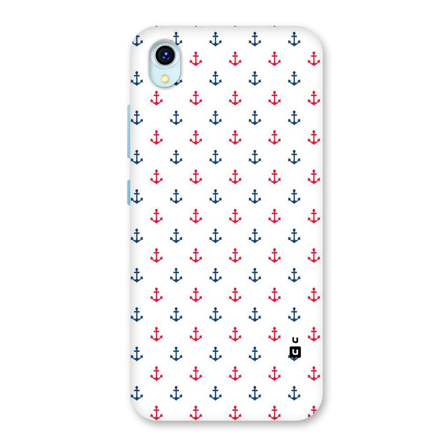 Minimal Anchor Pattern Back Case for Vivo Y1s