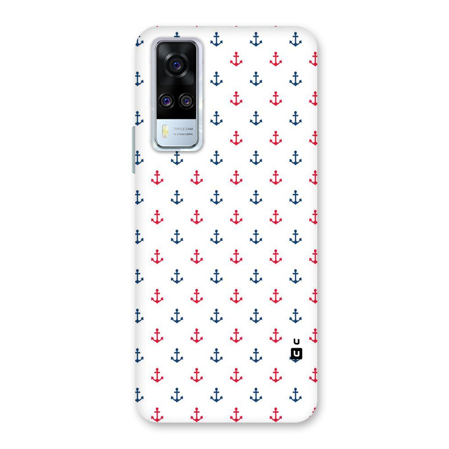Minimal Anchor Pattern Back Case for Vivo Y31