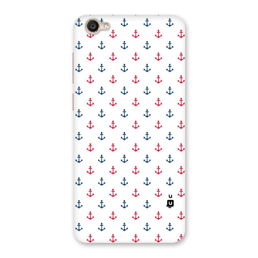 Minimal Anchor Pattern Back Case for Vivo Y55L