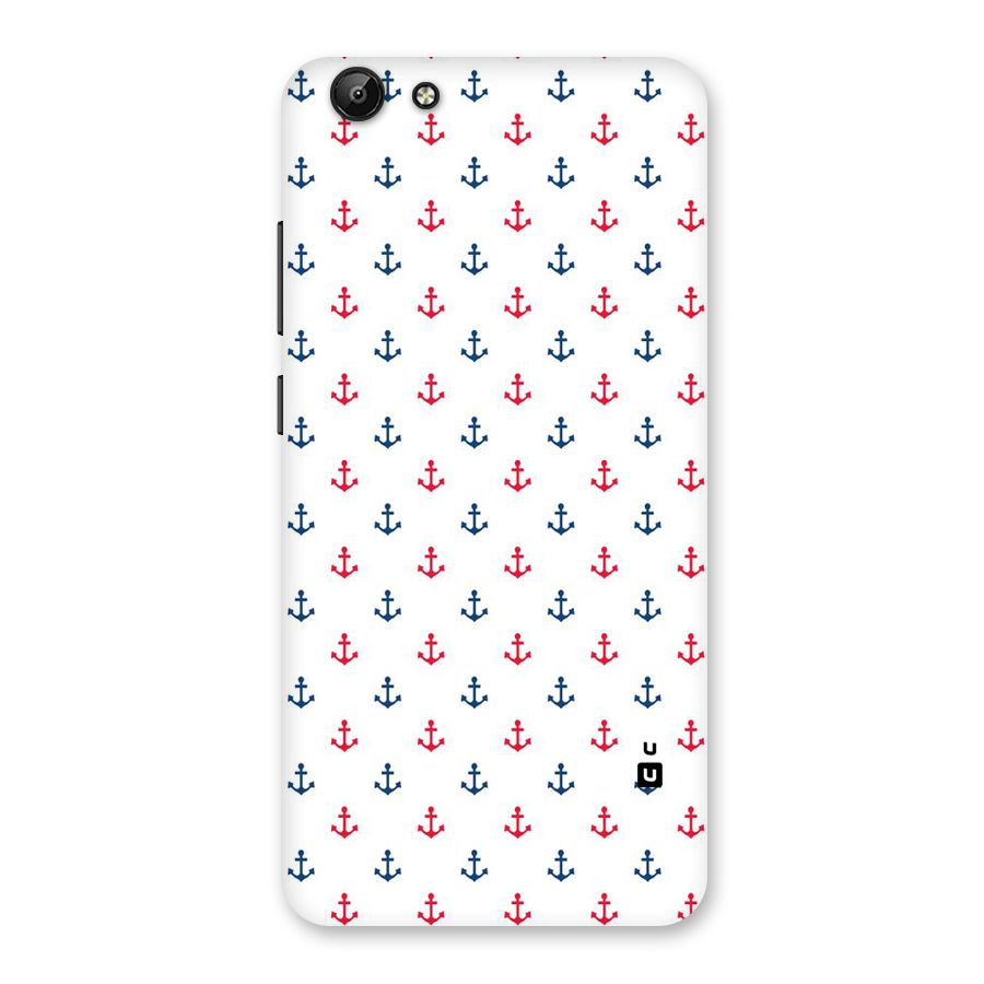 Minimal Anchor Pattern Back Case for Vivo Y69