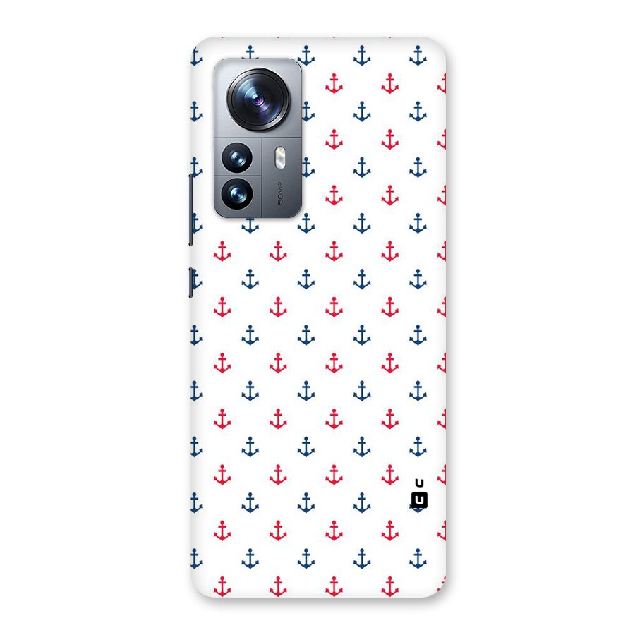 Minimal Anchor Pattern Back Case for Xiaomi 12 Pro