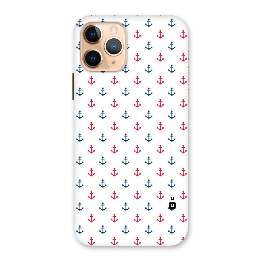 Minimal Anchor Pattern Back Case for iPhone 11 Pro