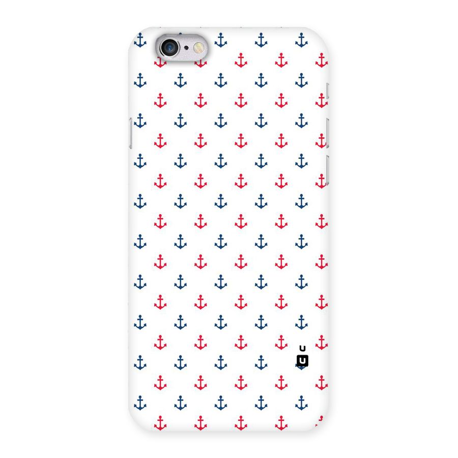 Minimal Anchor Pattern Back Case for iPhone 6 6S