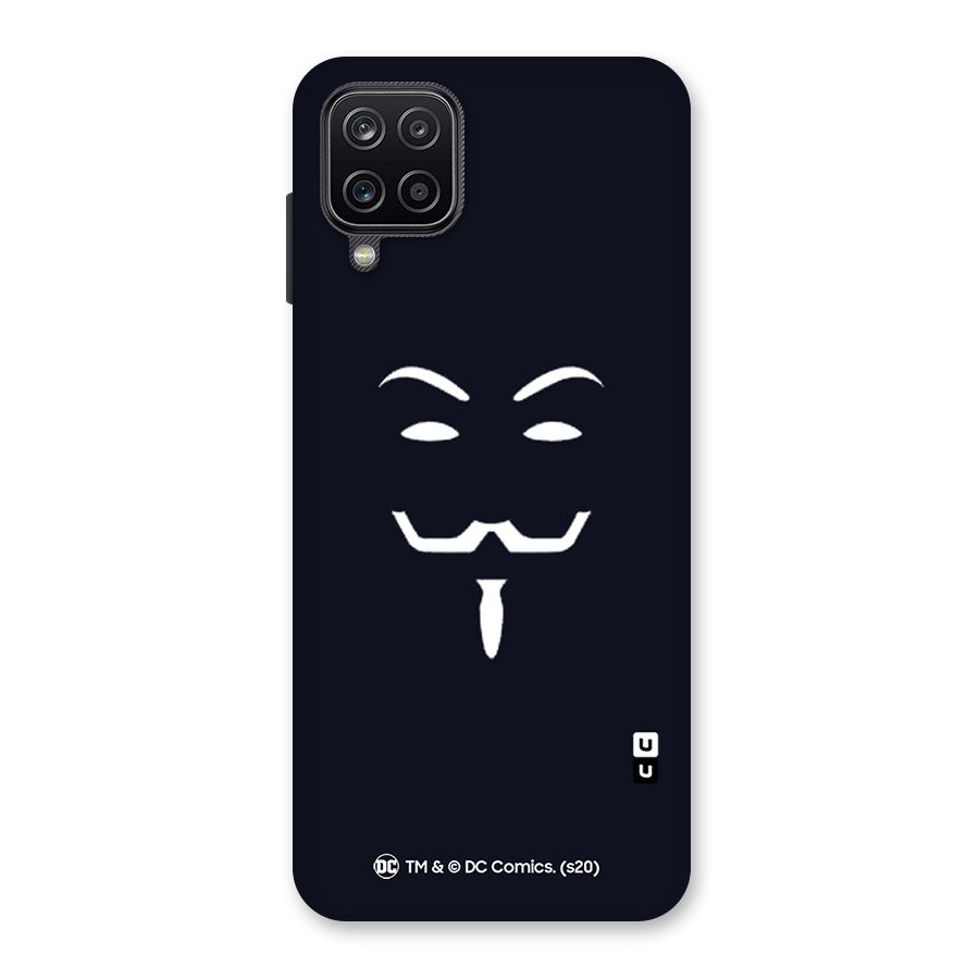 Minimal Anonymous Mask Back Case for Galaxy A12