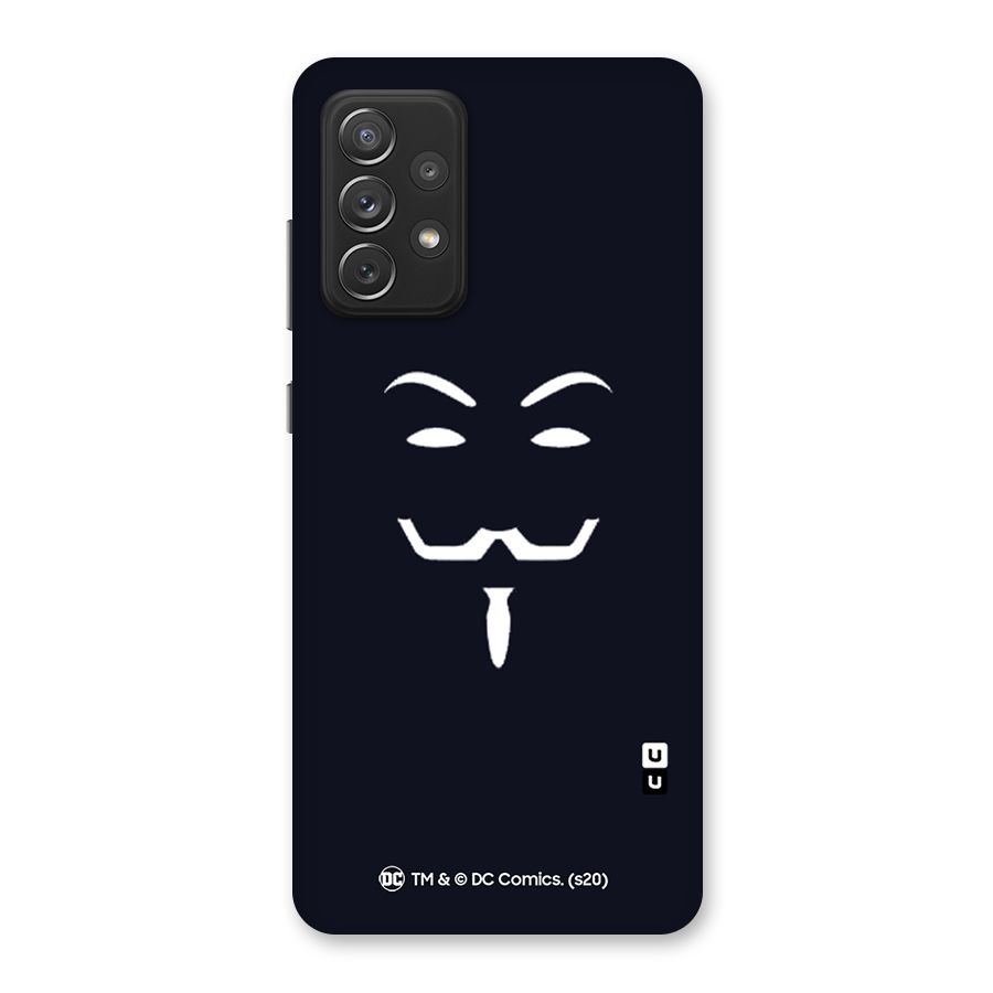 Minimal Anonymous Mask Back Case for Galaxy A72