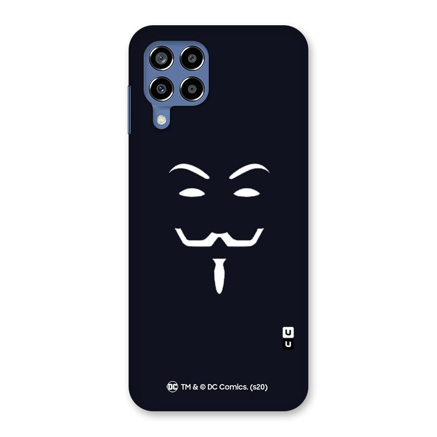 Minimal Anonymous Mask Back Case for Galaxy M53 5G