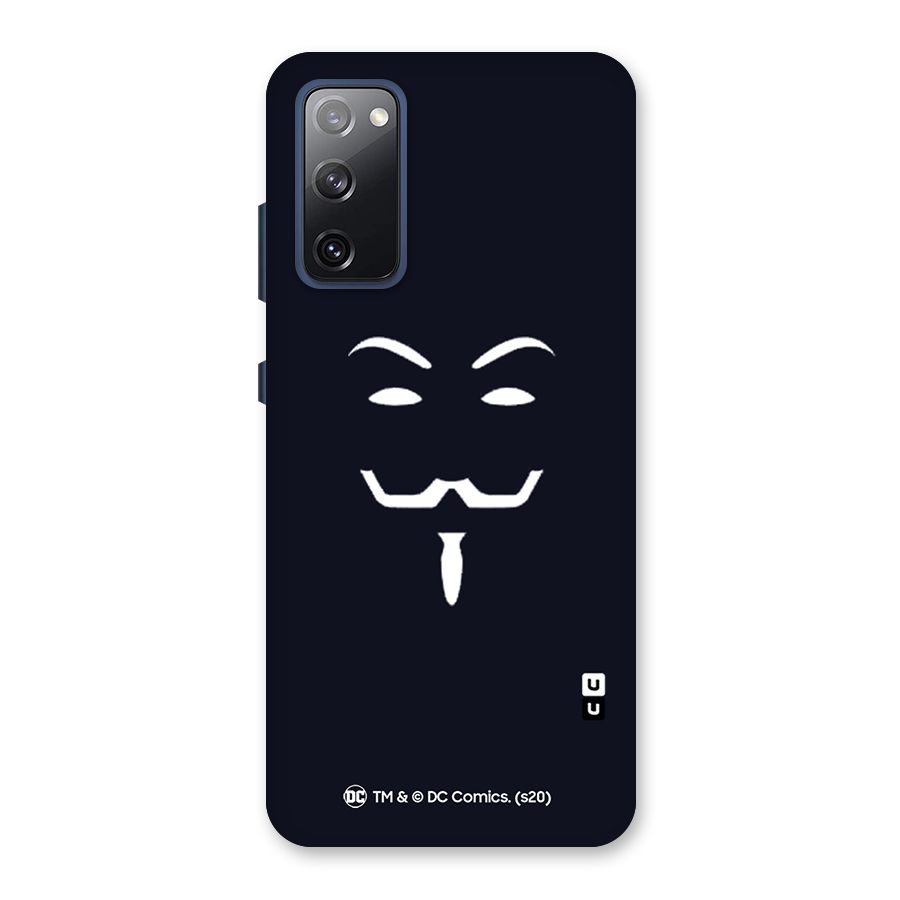 Minimal Anonymous Mask Back Case for Galaxy S20 FE