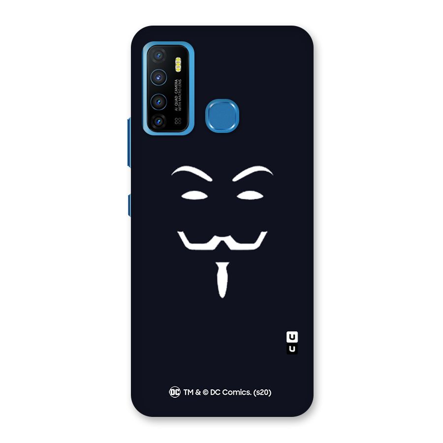 Minimal Anonymous Mask Back Case for Infinix Hot 9
