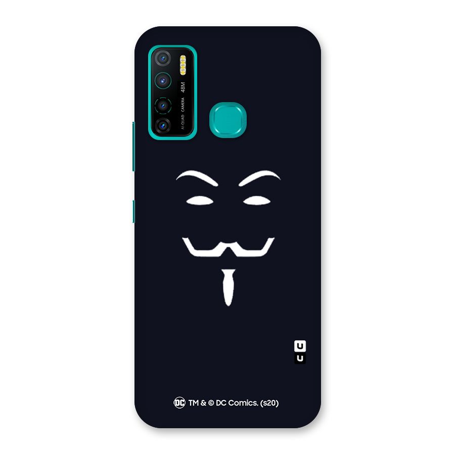 Minimal Anonymous Mask Back Case for Infinix Hot 9 Pro