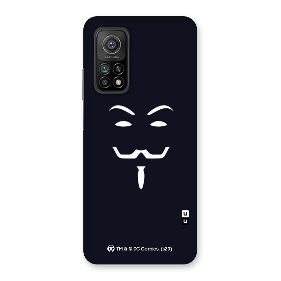 Minimal Anonymous Mask Back Case for Mi 10T Pro 5G
