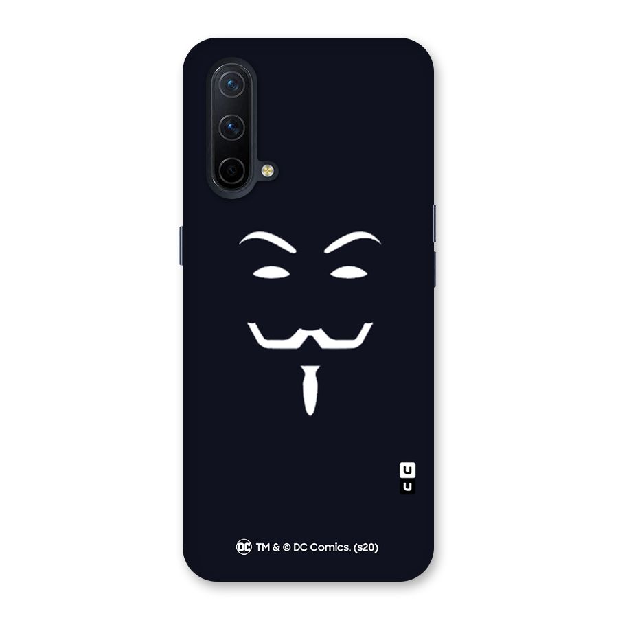 Minimal Anonymous Mask Back Case for OnePlus Nord CE 5G
