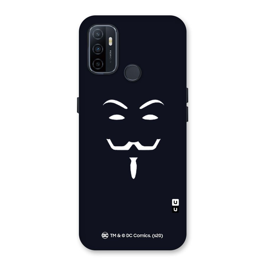 Minimal Anonymous Mask Back Case for Oppo A32