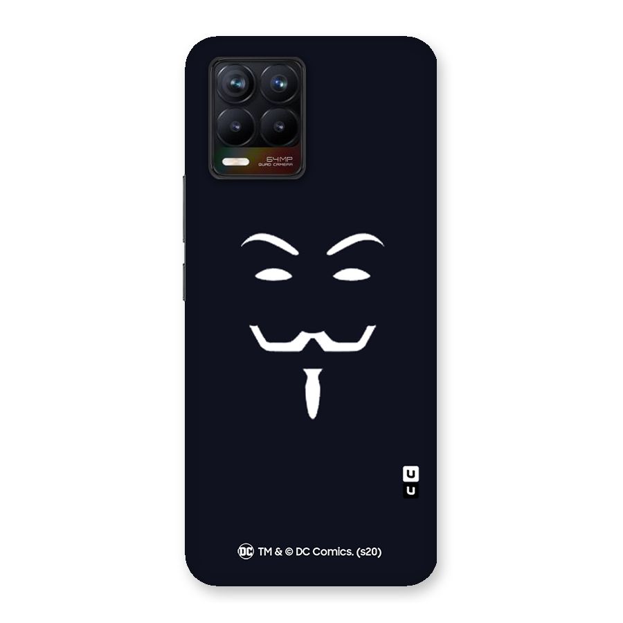 Minimal Anonymous Mask Back Case for Realme 8
