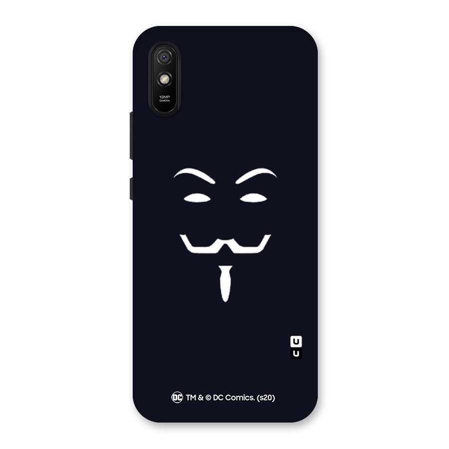 Minimal Anonymous Mask Back Case for Redmi 9i