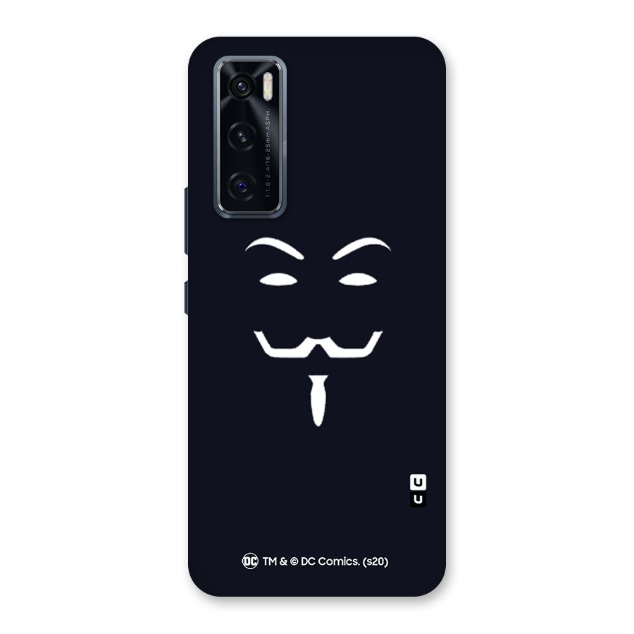 Minimal Anonymous Mask Back Case for Vivo V20 SE