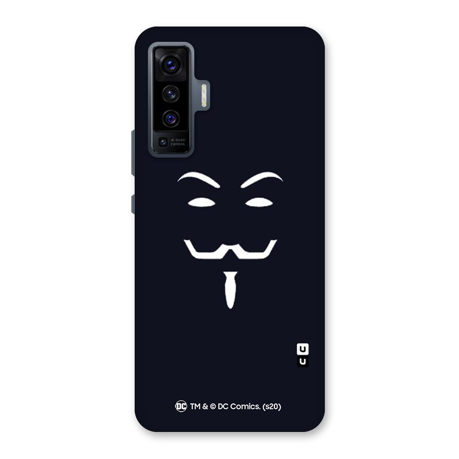 Minimal Anonymous Mask Back Case for Vivo X50