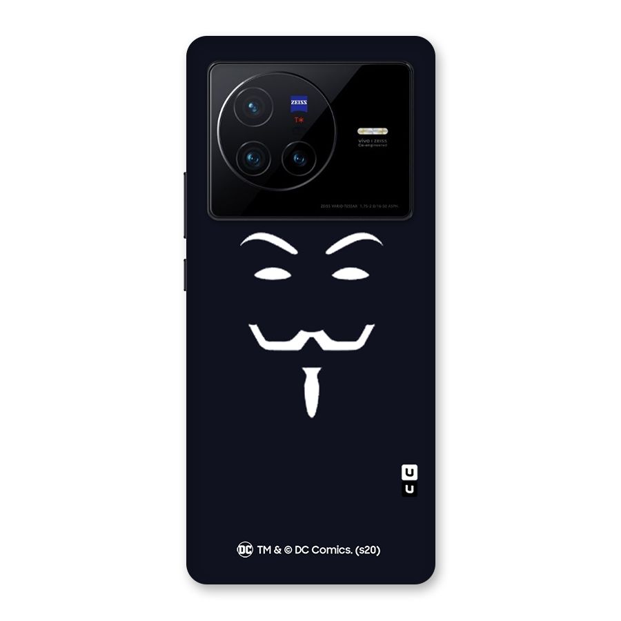 Minimal Anonymous Mask Back Case for Vivo X80