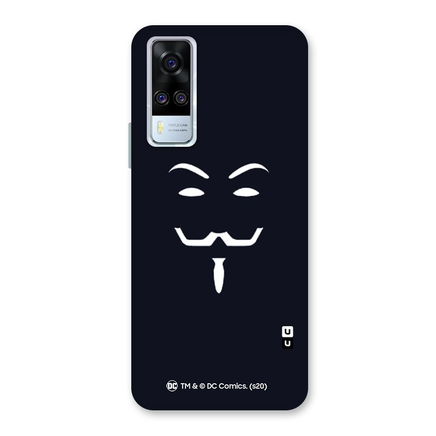 Minimal Anonymous Mask Back Case for Vivo Y31