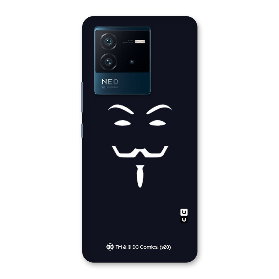 Minimal Anonymous Mask Back Case for Vivo iQOO Neo 6 5G