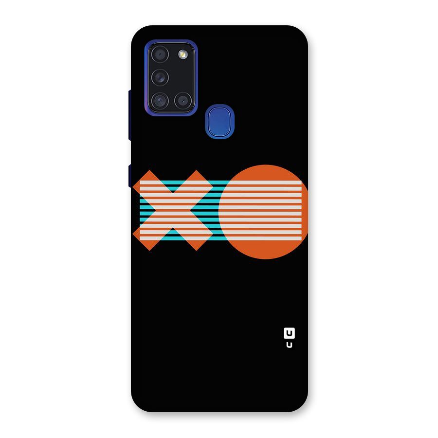 Minimal Art Back Case for Galaxy A21s