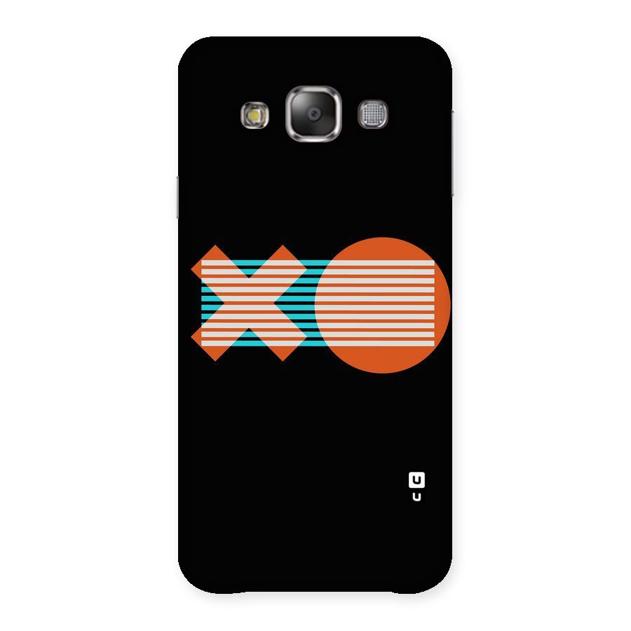 Minimal Art Back Case for Galaxy E7