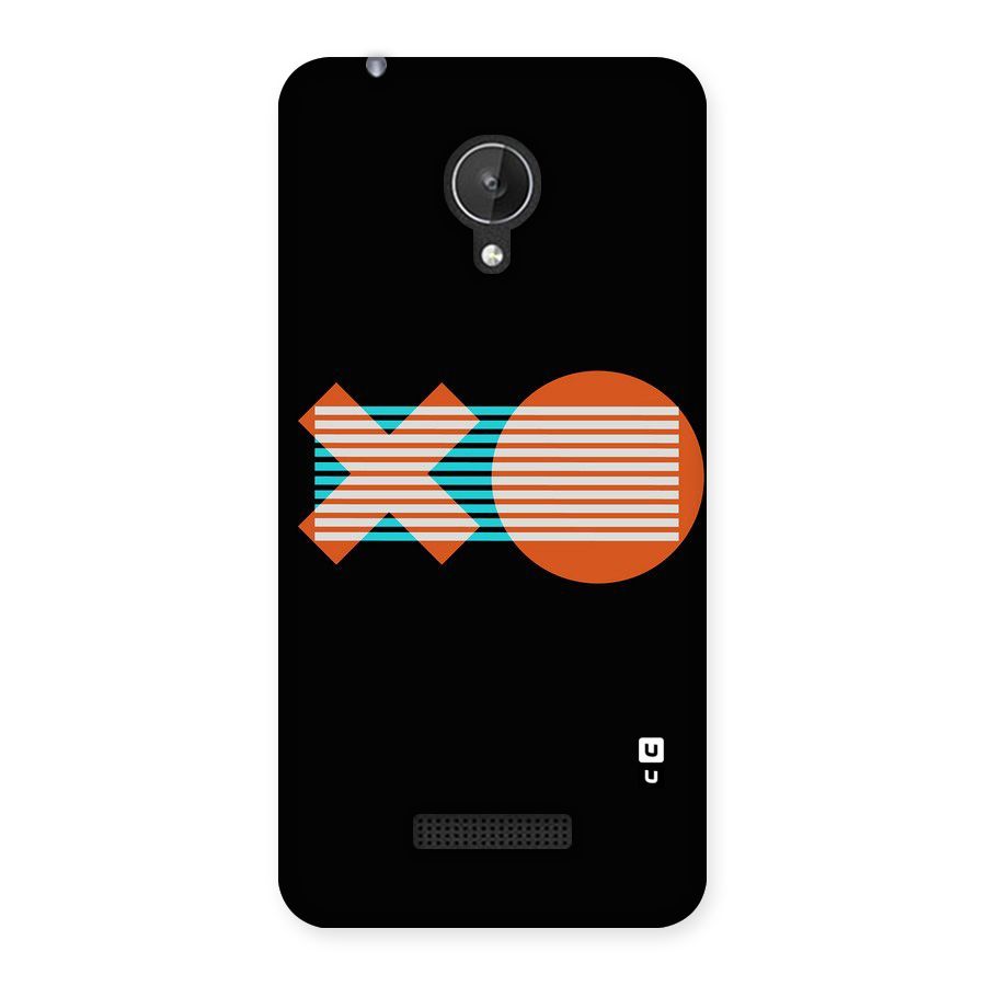 Minimal Art Back Case for Micromax Canvas Spark Q380