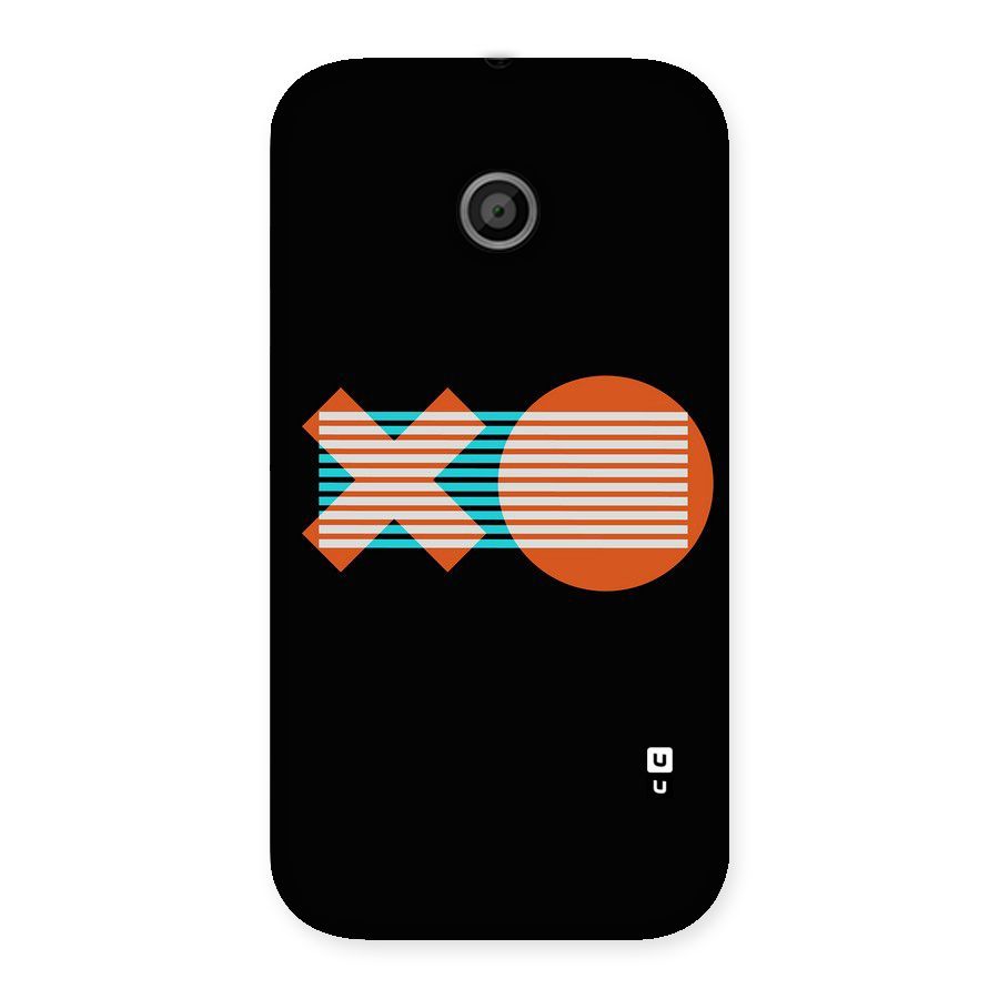 Minimal Art Back Case for Moto E