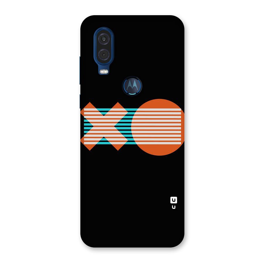 Minimal Art Back Case for Motorola One Vision