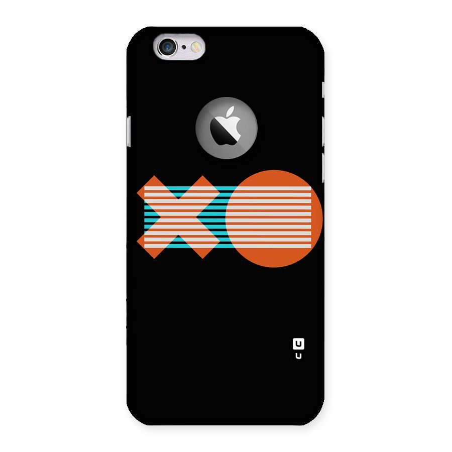 Minimal Art Back Case for iPhone 6 Logo Cut