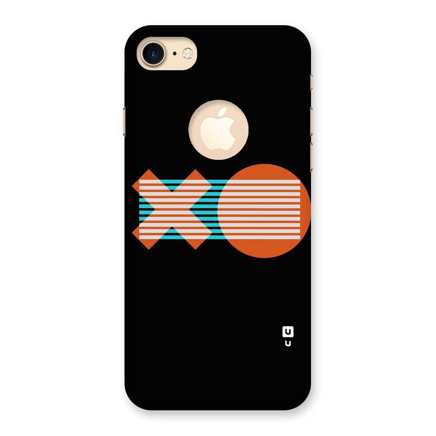 Minimal Art Back Case for iPhone 7 Logo Cut