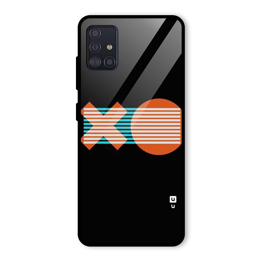 Minimal Art Glass Back Case for Galaxy A51