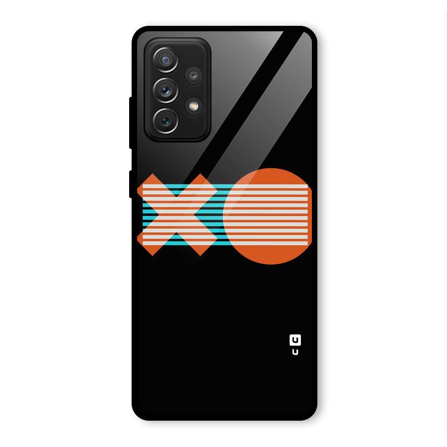 Minimal Art Glass Back Case for Galaxy A72