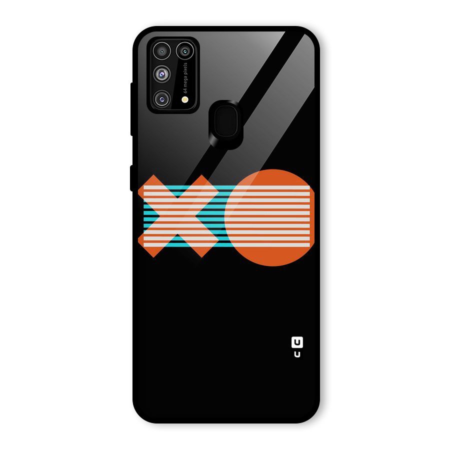 Minimal Art Glass Back Case for Galaxy M31