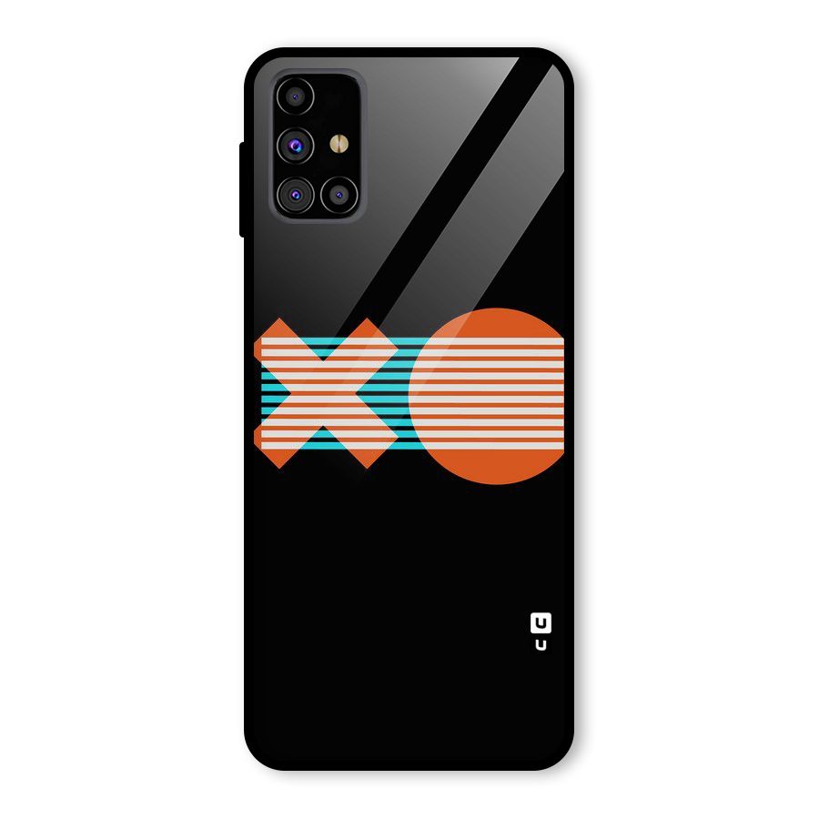 Minimal Art Glass Back Case for Galaxy M31s