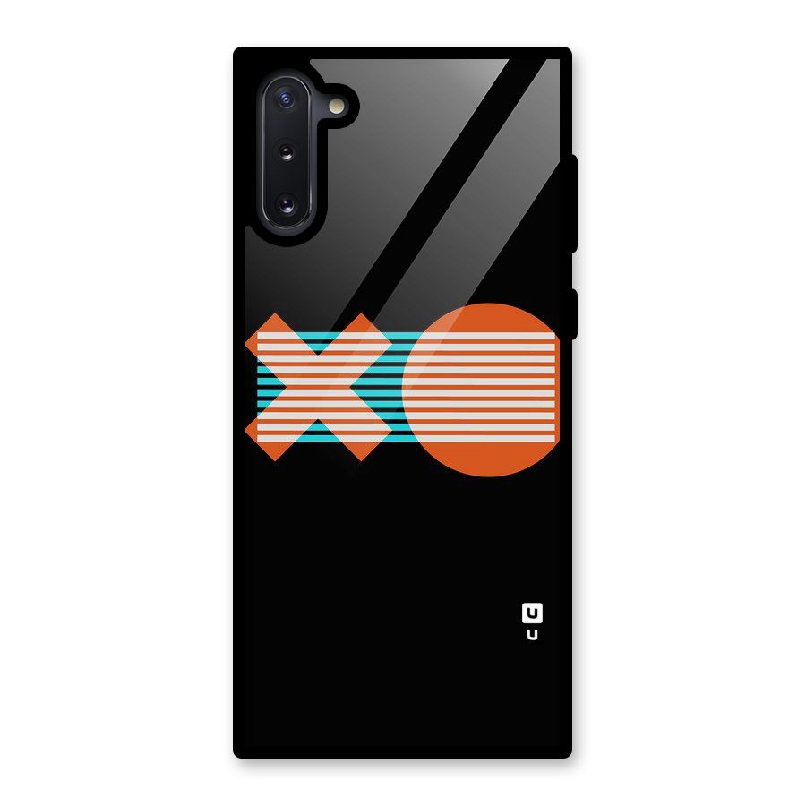 Minimal Art Glass Back Case for Galaxy Note 10