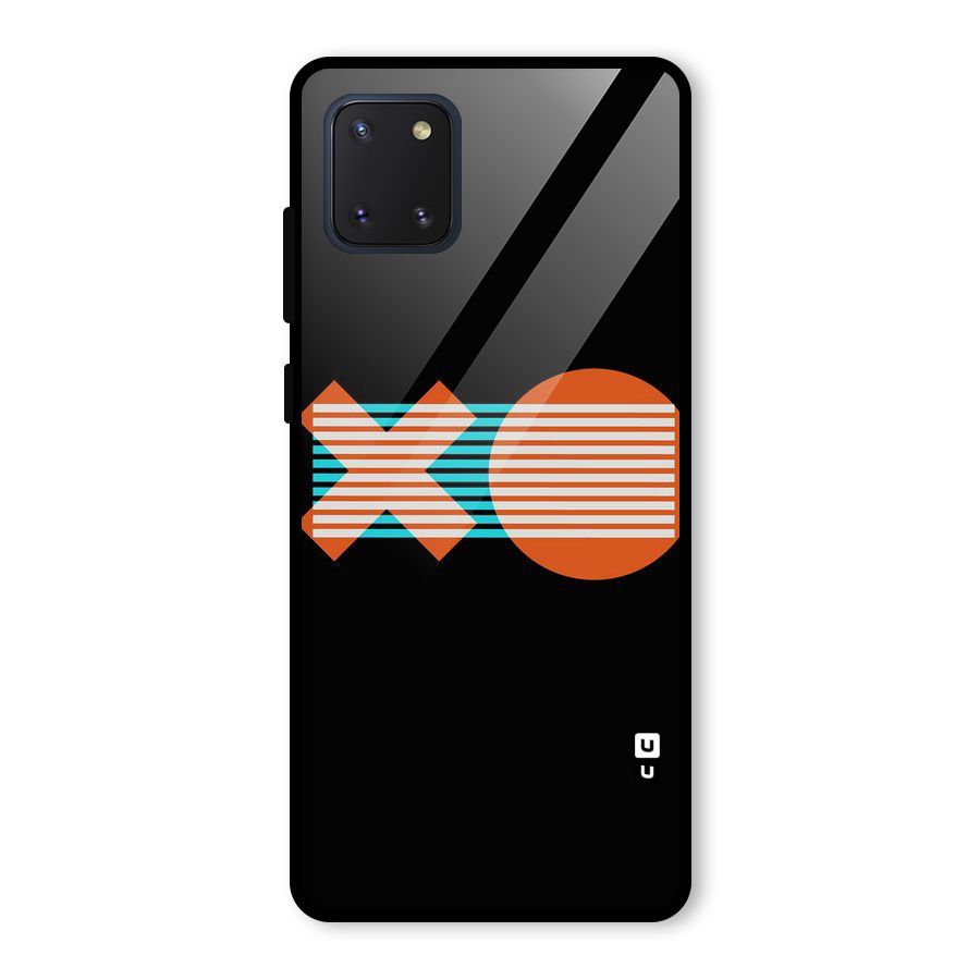 Minimal Art Glass Back Case for Galaxy Note 10 Lite