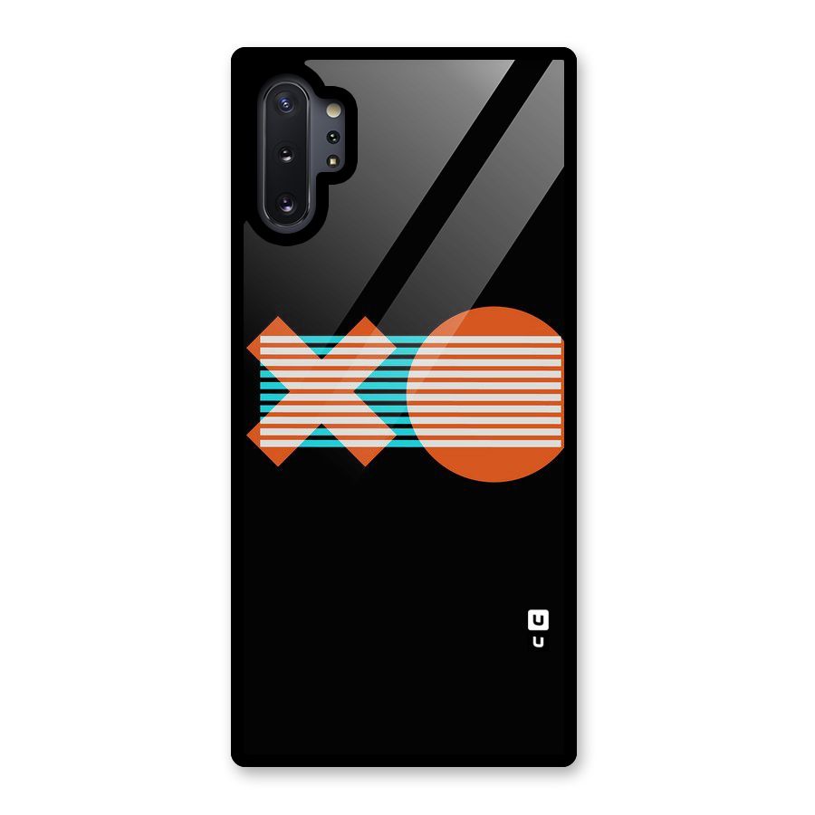 Minimal Art Glass Back Case for Galaxy Note 10 Plus